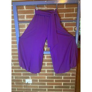 1960s Sir James Spectaculars of California Purple Harem Pants XS/S